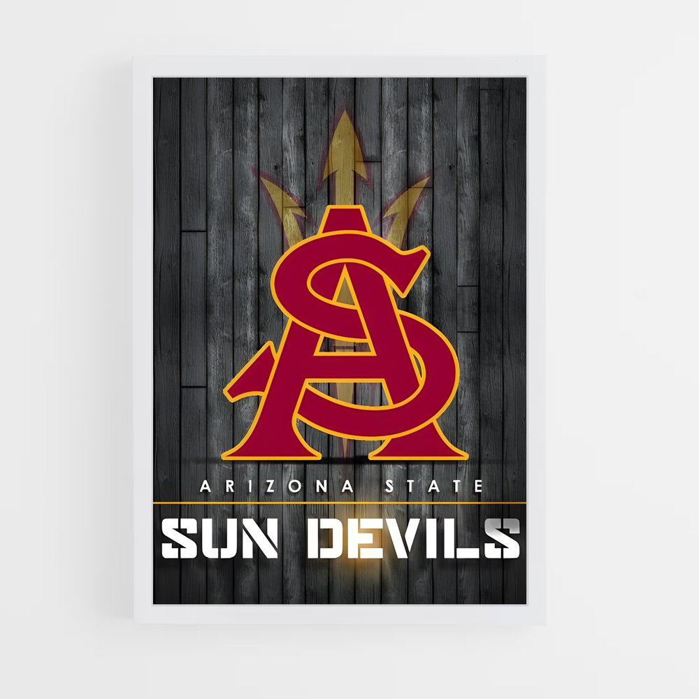 Poster Sun Devil Spirit – affiche Baseball (vue 3)